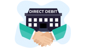 A direct debit (known as ACH debit or bank debit) is an authorized payment instruction to your bank where funds can be debited from your bank account.